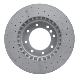 Mercedes-Benz G550 Brake Rotor (1) - Front - R1 Concepts - Drilled Carbon Alloy GeoMET - `17-`18